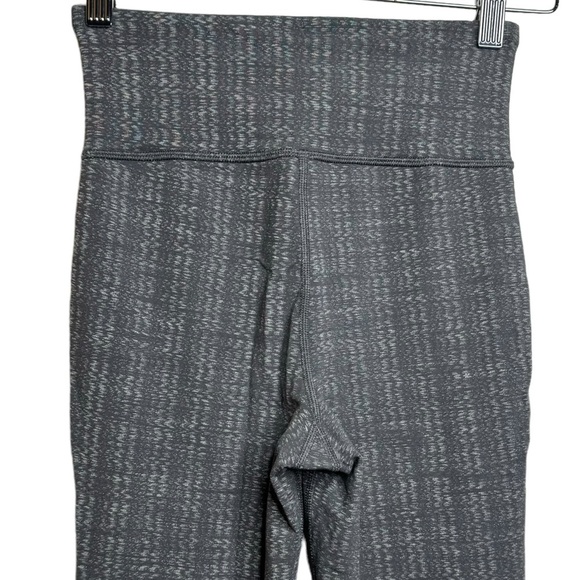 Lululemon High Rise Soft Knit Stretch Grey Leggings Pockets 2 - Picture 6 of 12